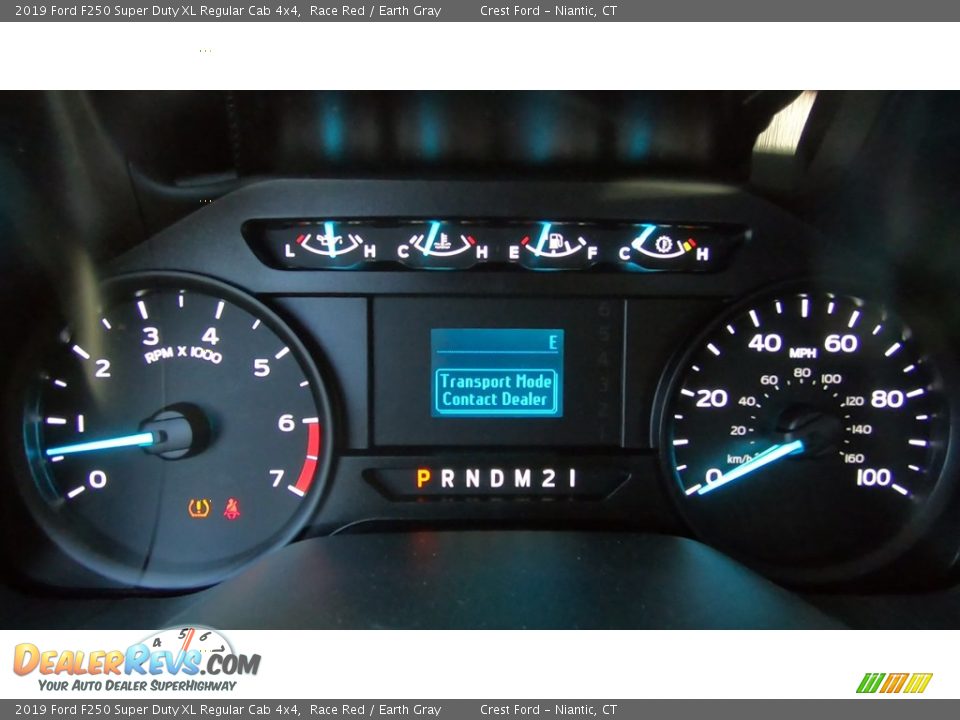 2019 Ford F250 Super Duty XL Regular Cab 4x4 Race Red / Earth Gray Photo #13