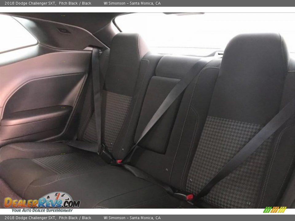 2018 Dodge Challenger SXT Pitch Black / Black Photo #15