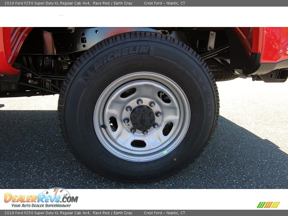 2019 Ford F250 Super Duty XL Regular Cab 4x4 Race Red / Earth Gray Photo #18