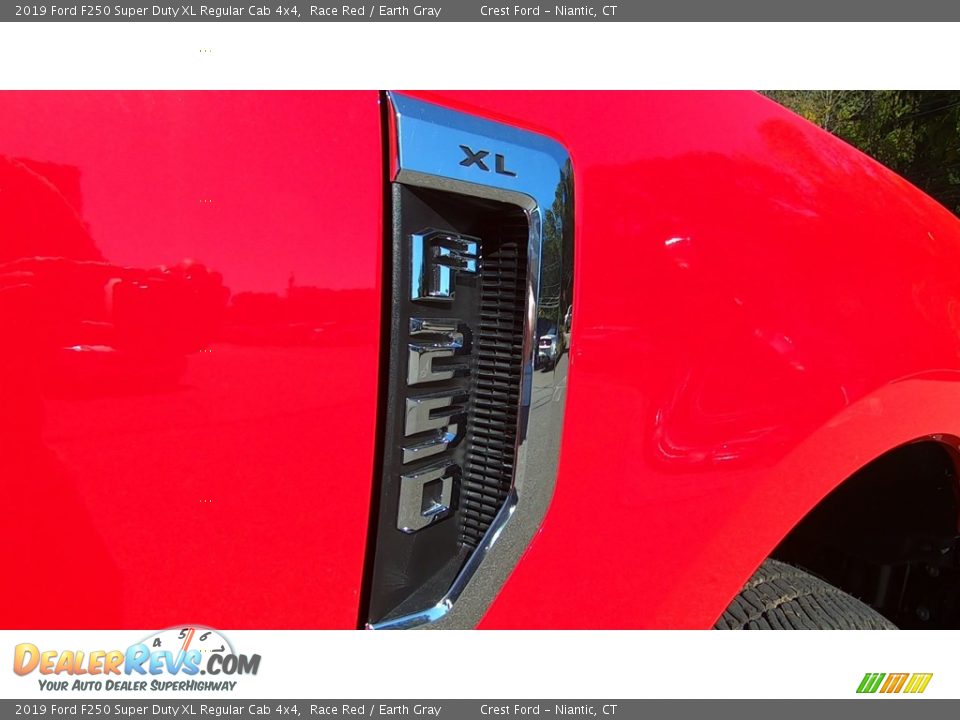 2019 Ford F250 Super Duty XL Regular Cab 4x4 Race Red / Earth Gray Photo #23