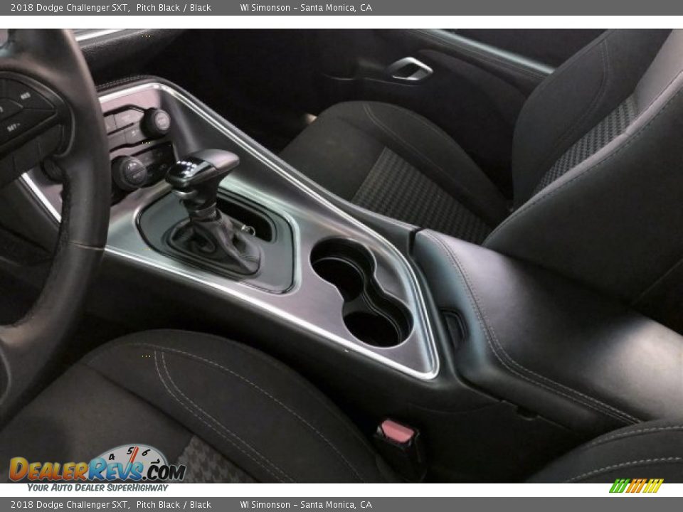 2018 Dodge Challenger SXT Pitch Black / Black Photo #23