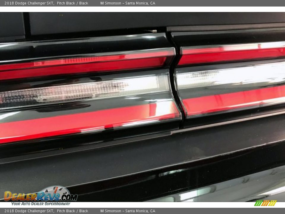 2018 Dodge Challenger SXT Pitch Black / Black Photo #26