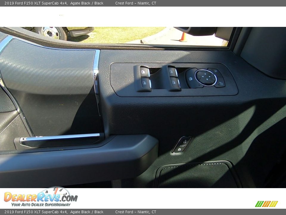 2019 Ford F150 XLT SuperCab 4x4 Agate Black / Black Photo #12