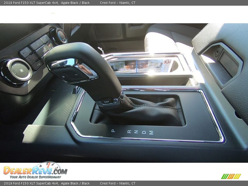 2019 Ford F150 XLT SuperCab 4x4 Agate Black / Black Photo #17