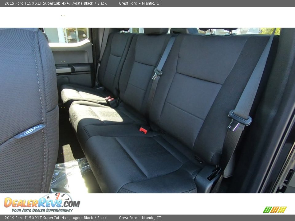 2019 Ford F150 XLT SuperCab 4x4 Agate Black / Black Photo #18