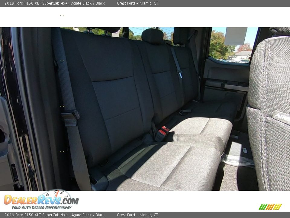 2019 Ford F150 XLT SuperCab 4x4 Agate Black / Black Photo #23