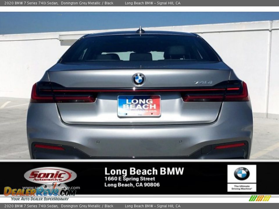2020 BMW 7 Series 740i Sedan Donington Grey Metallic / Black Photo #3