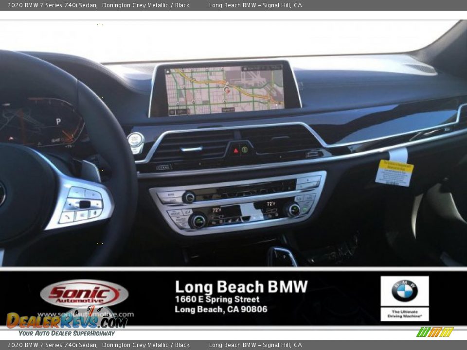 2020 BMW 7 Series 740i Sedan Donington Grey Metallic / Black Photo #5