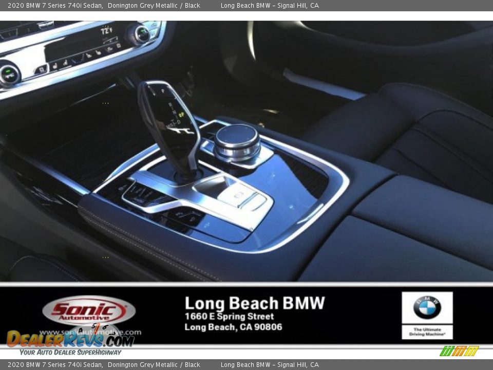 2020 BMW 7 Series 740i Sedan Donington Grey Metallic / Black Photo #6