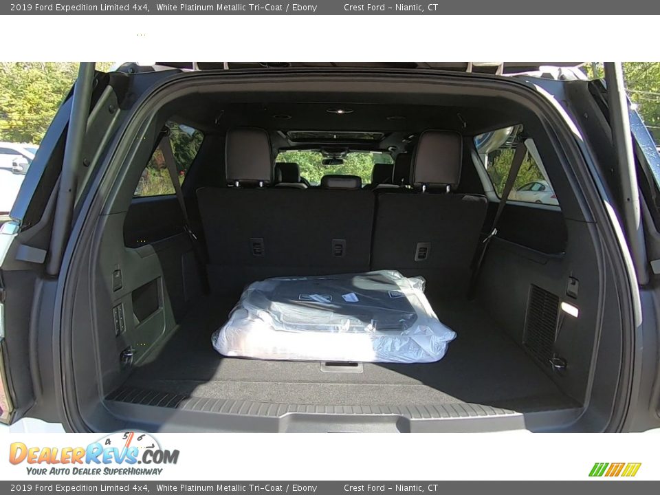2019 Ford Expedition Limited 4x4 White Platinum Metallic Tri-Coat / Ebony Photo #21