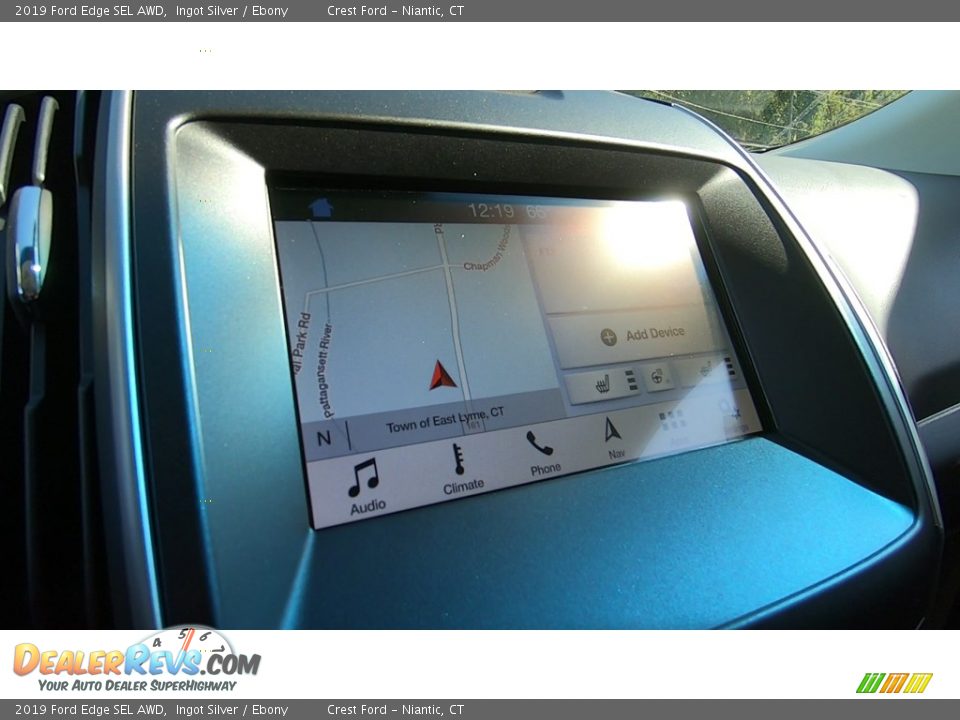 2019 Ford Edge SEL AWD Ingot Silver / Ebony Photo #15