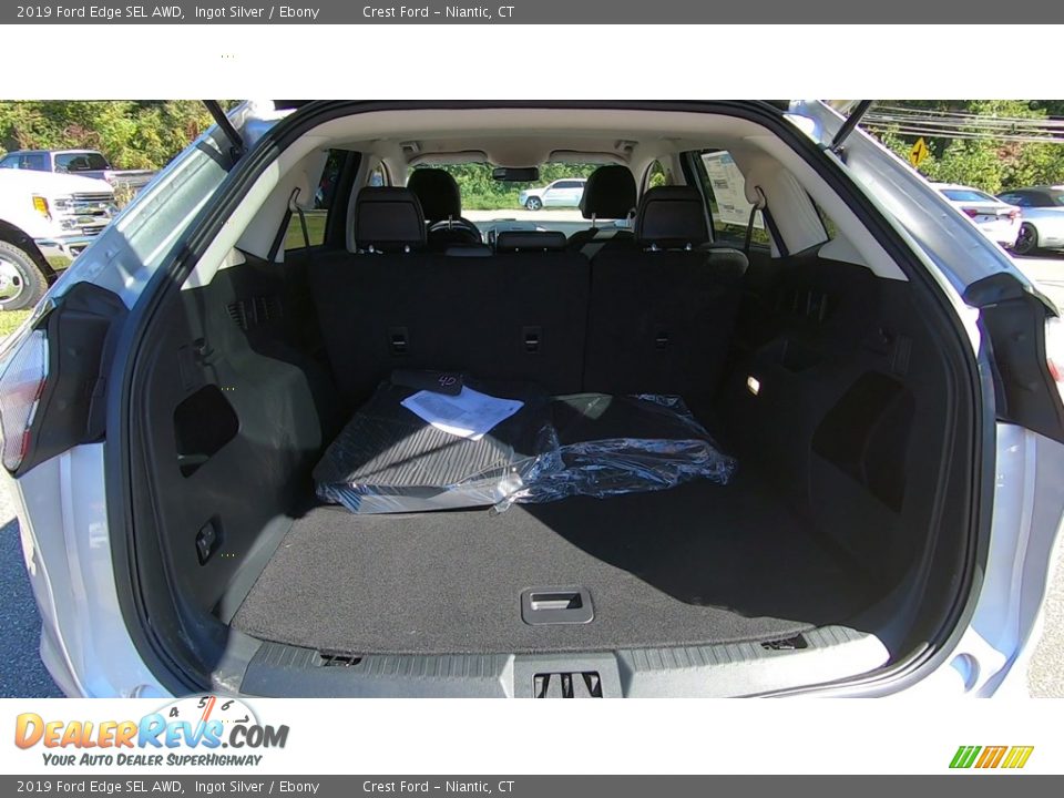 2019 Ford Edge SEL AWD Ingot Silver / Ebony Photo #21