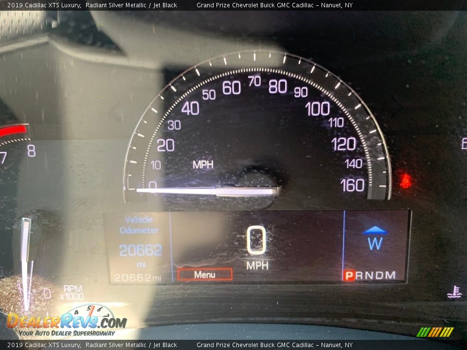 2019 Cadillac XTS Luxury Radiant Silver Metallic / Jet Black Photo #20