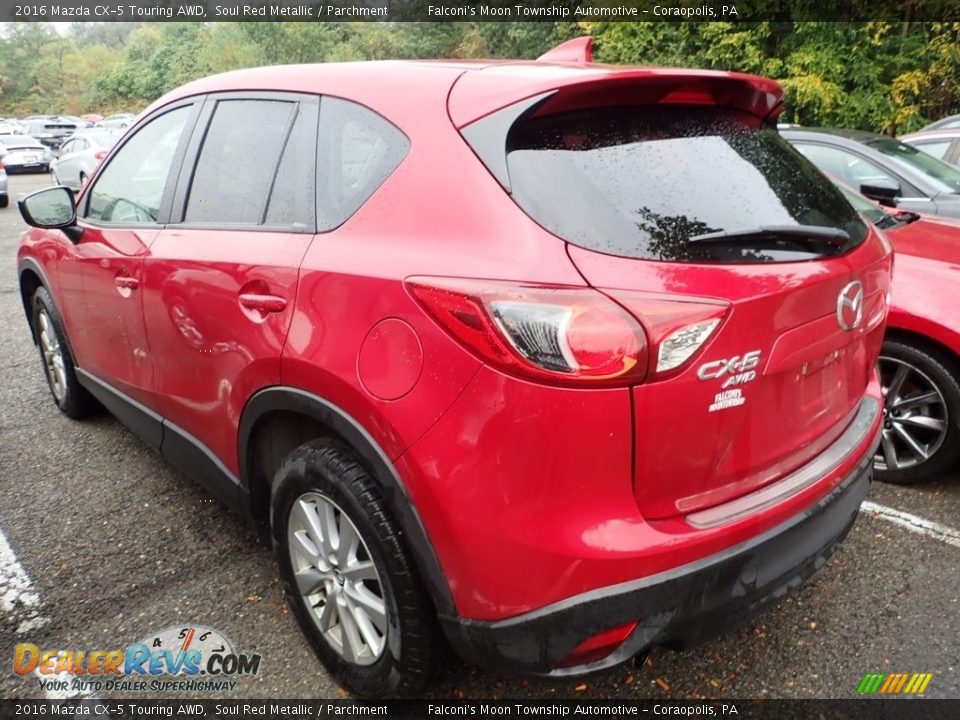 2016 Mazda CX-5 Touring AWD Soul Red Metallic / Parchment Photo #2