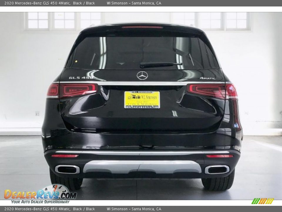 2020 Mercedes-Benz GLS 450 4Matic Black / Black Photo #3
