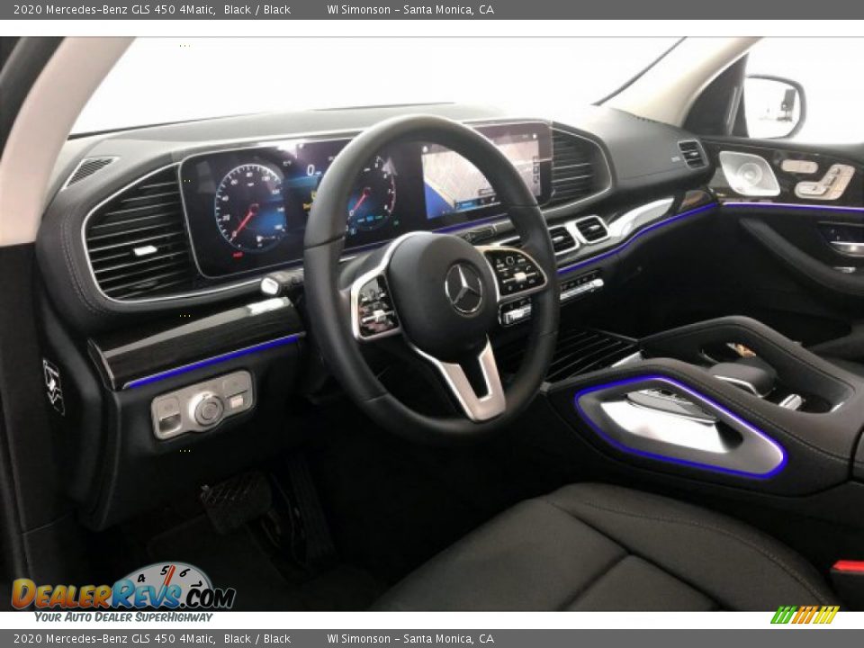 2020 Mercedes-Benz GLS 450 4Matic Black / Black Photo #4