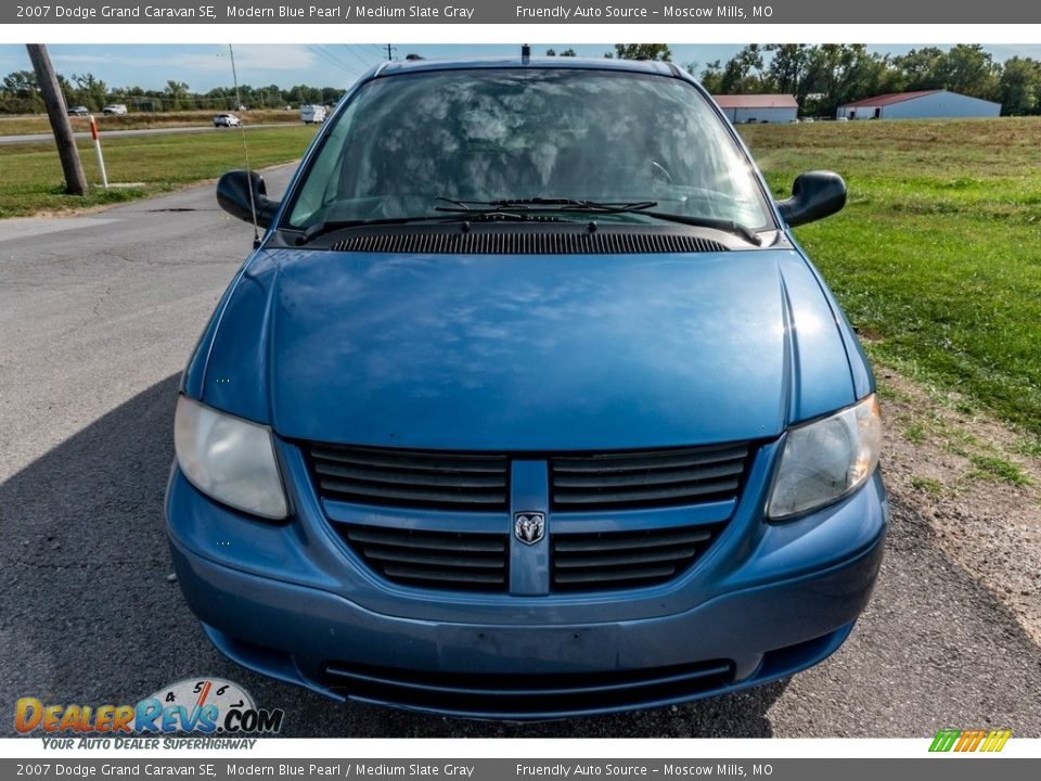 2007 Dodge Grand Caravan SE Modern Blue Pearl / Medium Slate Gray Photo #9