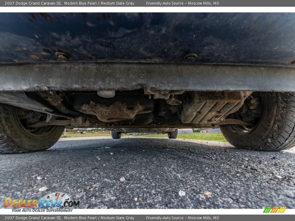 2007 Dodge Grand Caravan SE Modern Blue Pearl / Medium Slate Gray Photo #10