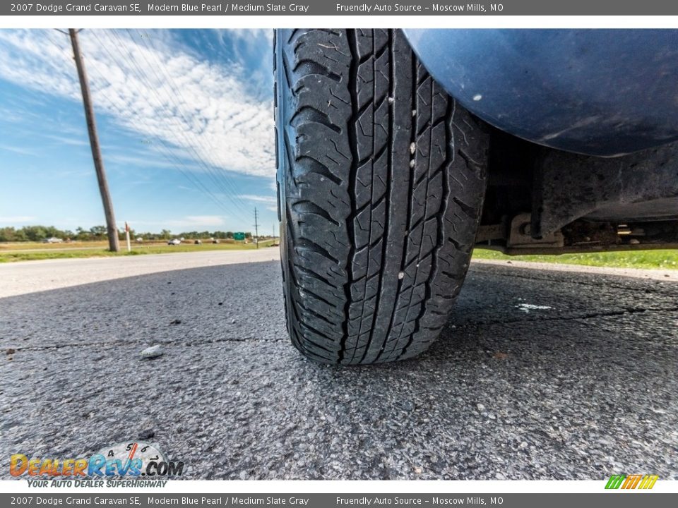2007 Dodge Grand Caravan SE Modern Blue Pearl / Medium Slate Gray Photo #11