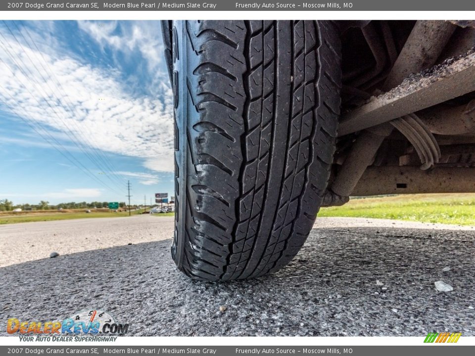 2007 Dodge Grand Caravan SE Modern Blue Pearl / Medium Slate Gray Photo #12