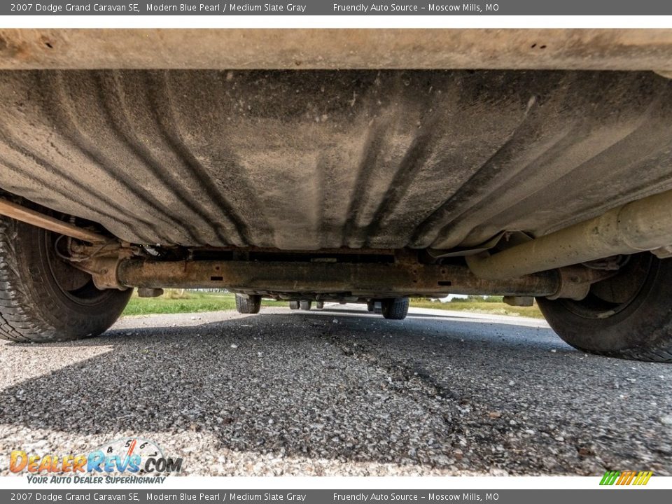 2007 Dodge Grand Caravan SE Modern Blue Pearl / Medium Slate Gray Photo #13