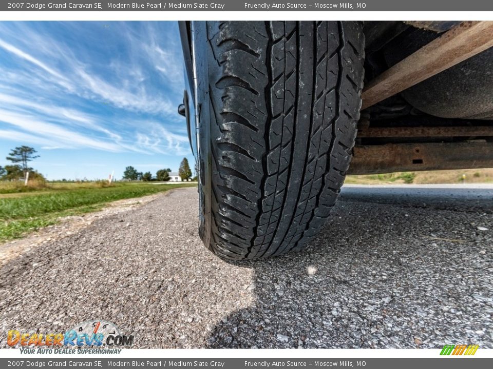 2007 Dodge Grand Caravan SE Modern Blue Pearl / Medium Slate Gray Photo #14