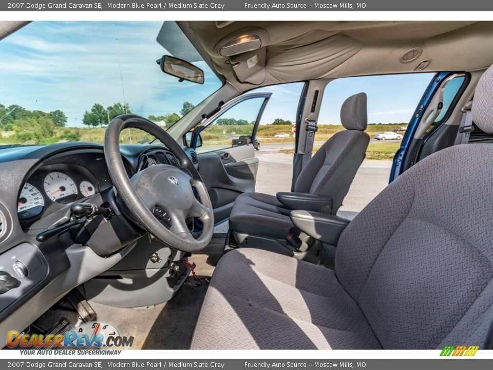 2007 Dodge Grand Caravan SE Modern Blue Pearl / Medium Slate Gray Photo #18