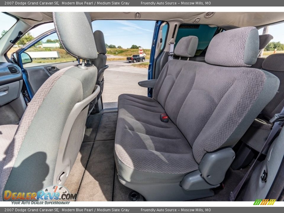 2007 Dodge Grand Caravan SE Modern Blue Pearl / Medium Slate Gray Photo #21