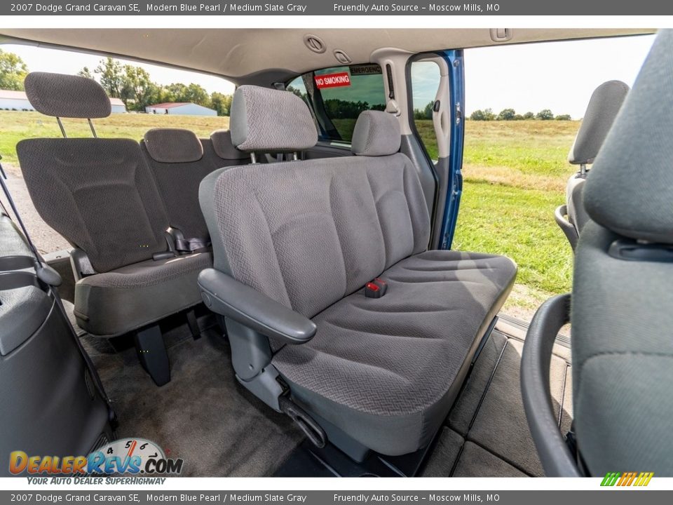 2007 Dodge Grand Caravan SE Modern Blue Pearl / Medium Slate Gray Photo #25