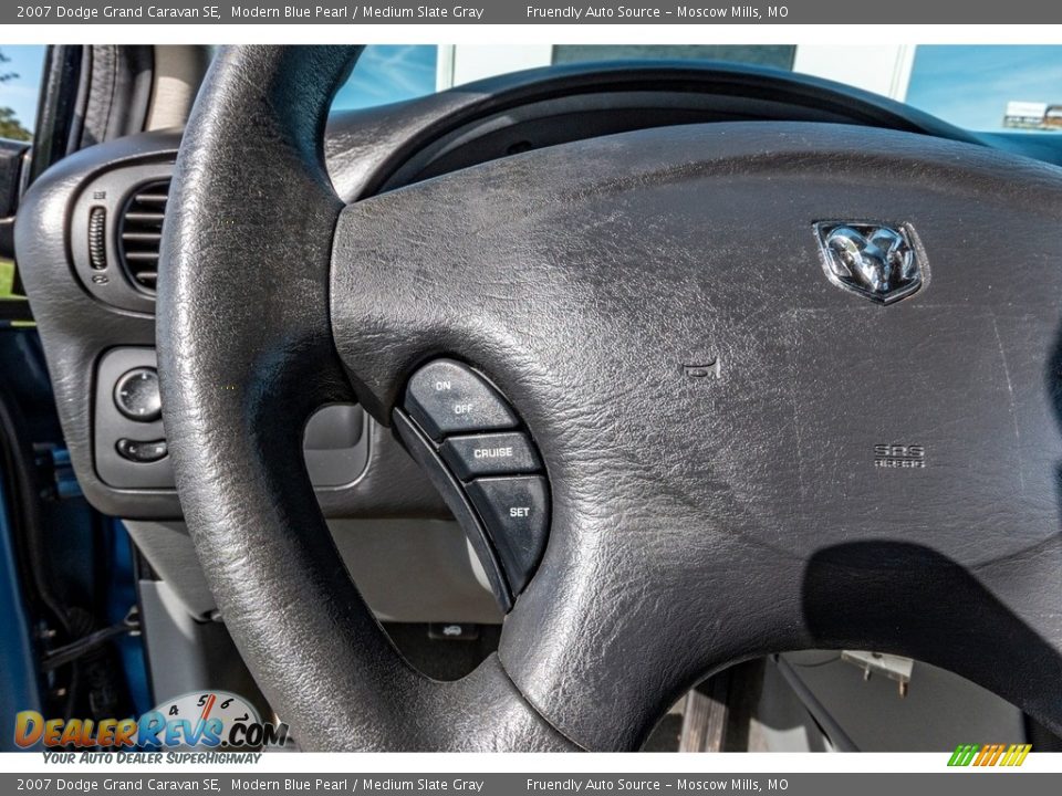 2007 Dodge Grand Caravan SE Modern Blue Pearl / Medium Slate Gray Photo #33