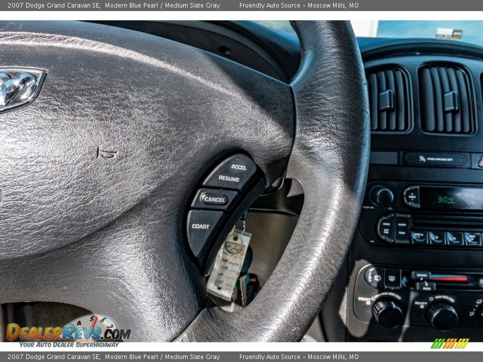 2007 Dodge Grand Caravan SE Modern Blue Pearl / Medium Slate Gray Photo #34