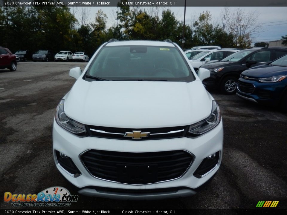 2020 Chevrolet Trax Premier AWD Summit White / Jet Black Photo #2