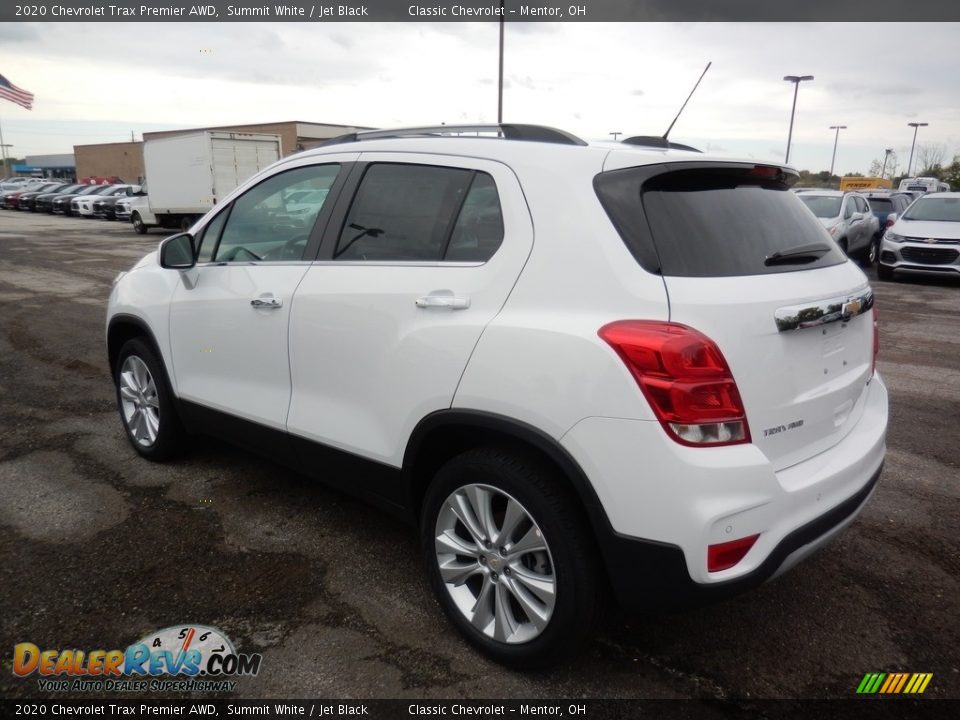 2020 Chevrolet Trax Premier AWD Summit White / Jet Black Photo #5