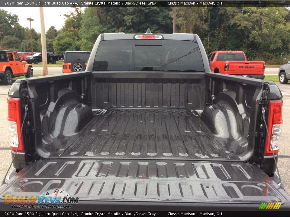 2020 Ram 1500 Big Horn Quad Cab 4x4 Granite Crystal Metallic / Black/Diesel Gray Photo #9