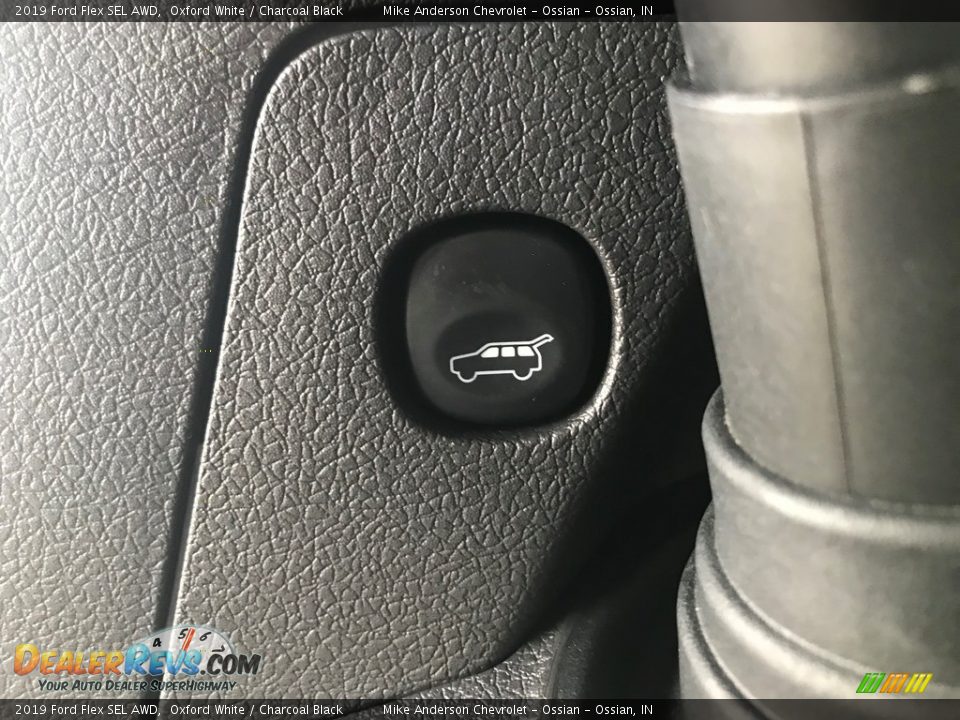 2019 Ford Flex SEL AWD Oxford White / Charcoal Black Photo #11