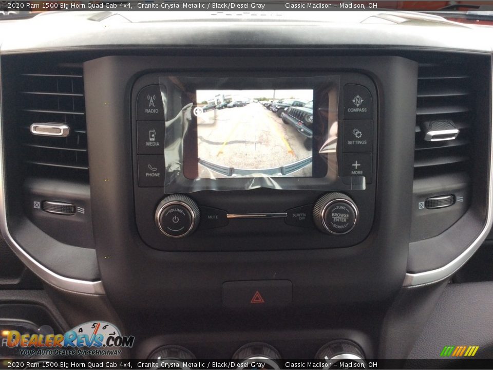 2020 Ram 1500 Big Horn Quad Cab 4x4 Granite Crystal Metallic / Black/Diesel Gray Photo #15