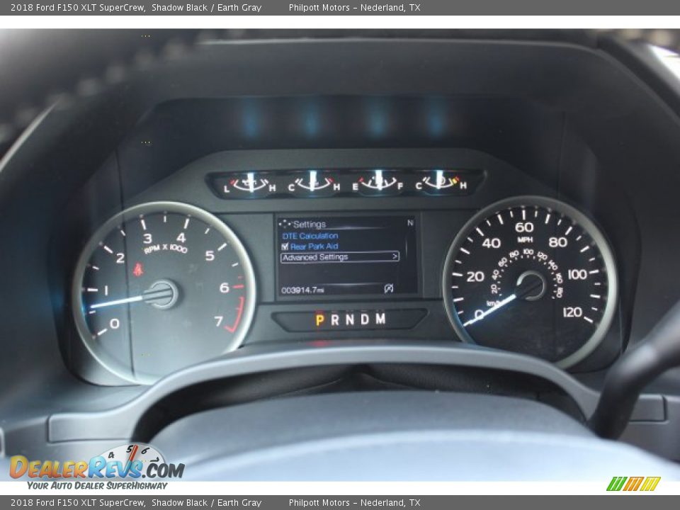 2018 Ford F150 XLT SuperCrew Shadow Black / Earth Gray Photo #15