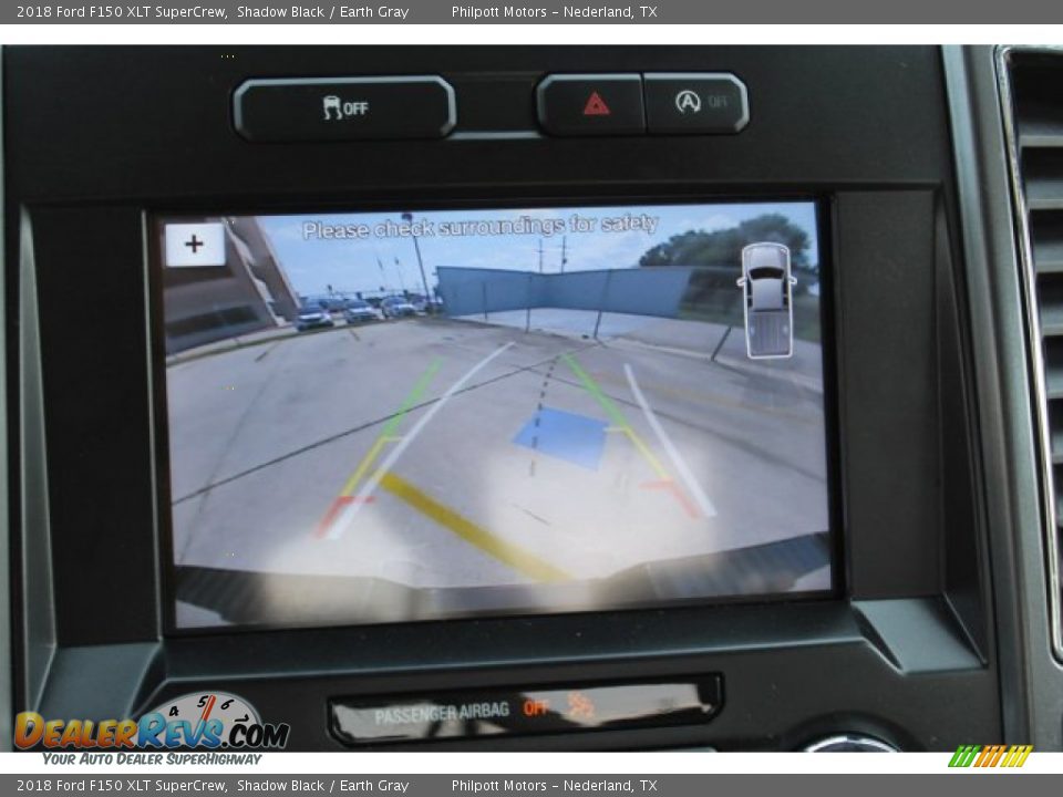 2018 Ford F150 XLT SuperCrew Shadow Black / Earth Gray Photo #19