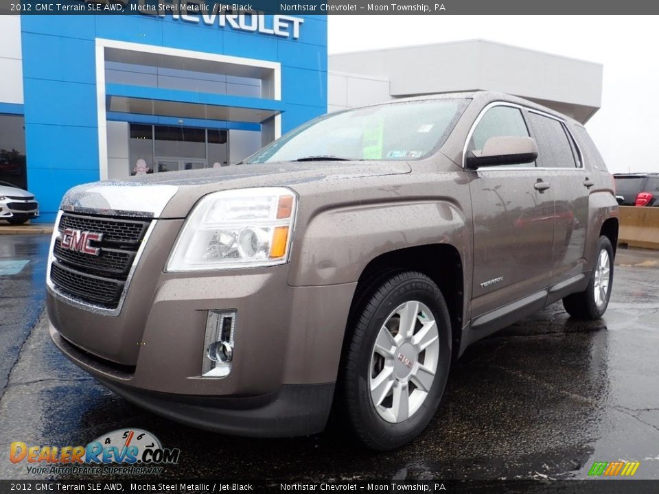 2012 GMC Terrain SLE AWD Mocha Steel Metallic / Jet Black Photo #2