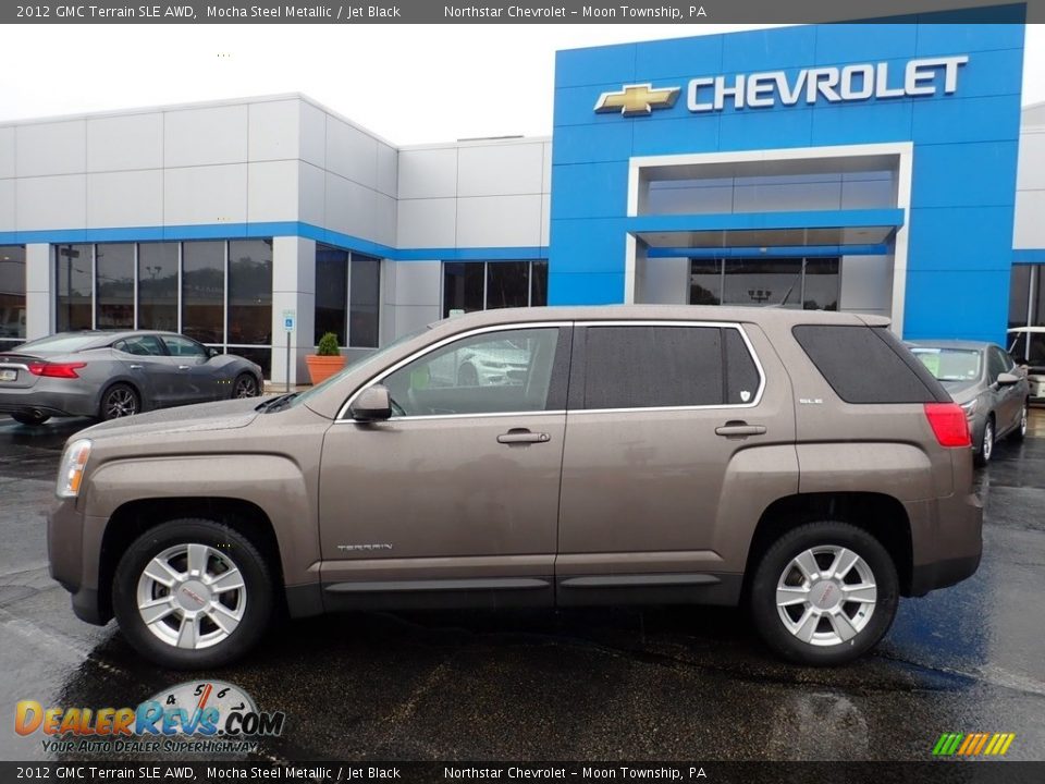 2012 GMC Terrain SLE AWD Mocha Steel Metallic / Jet Black Photo #3