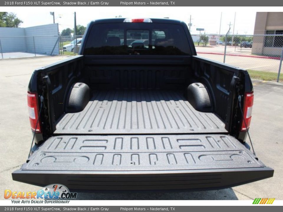 2018 Ford F150 XLT SuperCrew Shadow Black / Earth Gray Photo #25