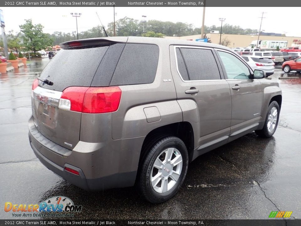 2012 GMC Terrain SLE AWD Mocha Steel Metallic / Jet Black Photo #9