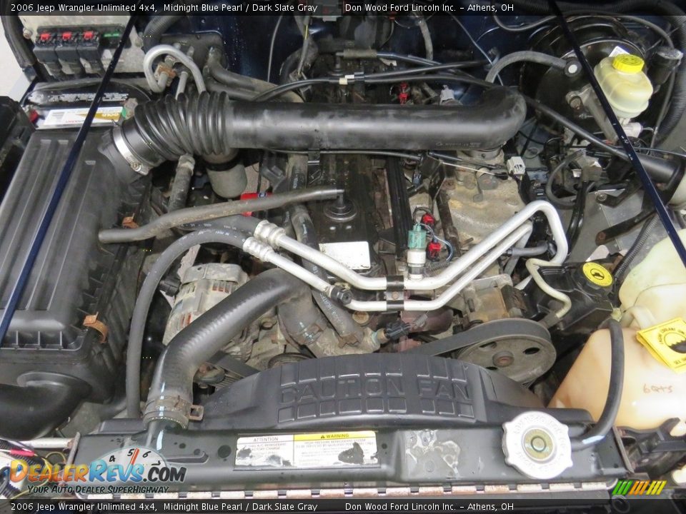 2006 Jeep Wrangler Unlimited 4x4 Midnight Blue Pearl / Dark Slate Gray Photo #5