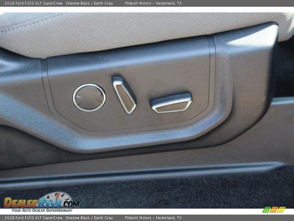 2018 Ford F150 XLT SuperCrew Shadow Black / Earth Gray Photo #30