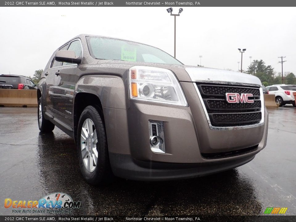 2012 GMC Terrain SLE AWD Mocha Steel Metallic / Jet Black Photo #12