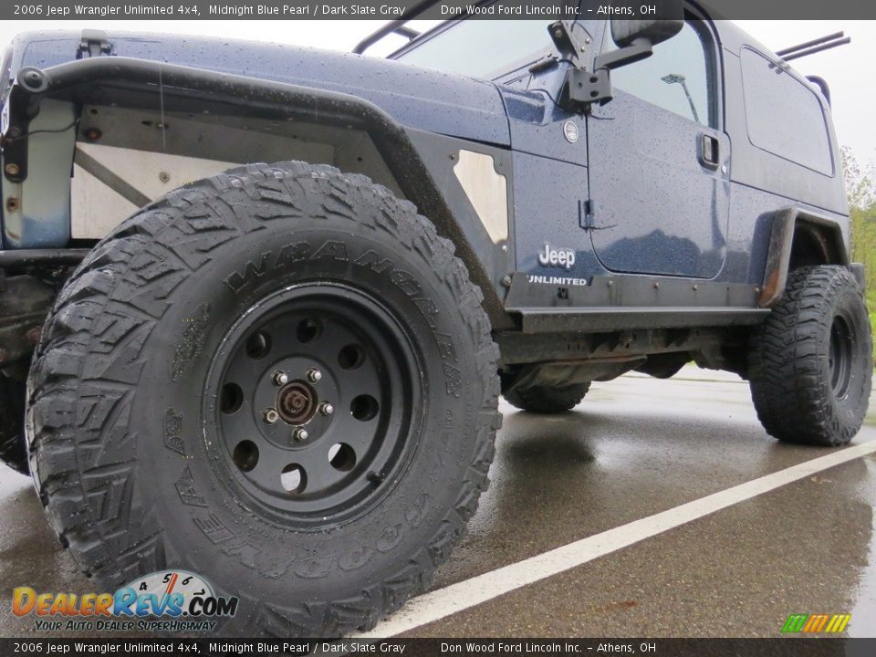 2006 Jeep Wrangler Unlimited 4x4 Midnight Blue Pearl / Dark Slate Gray Photo #8