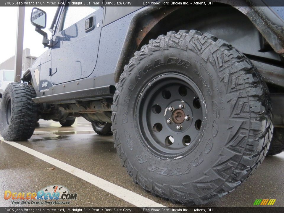 2006 Jeep Wrangler Unlimited 4x4 Midnight Blue Pearl / Dark Slate Gray Photo #10
