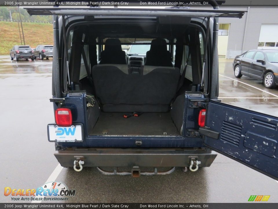 2006 Jeep Wrangler Unlimited 4x4 Midnight Blue Pearl / Dark Slate Gray Photo #12