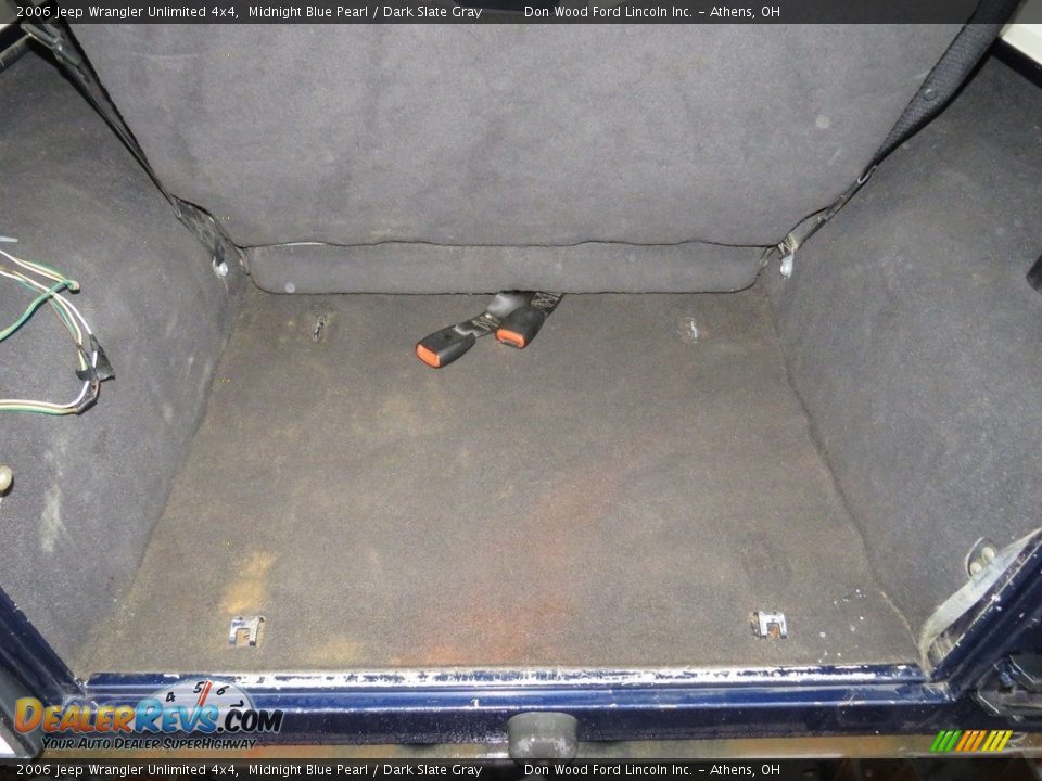 2006 Jeep Wrangler Unlimited 4x4 Midnight Blue Pearl / Dark Slate Gray Photo #13