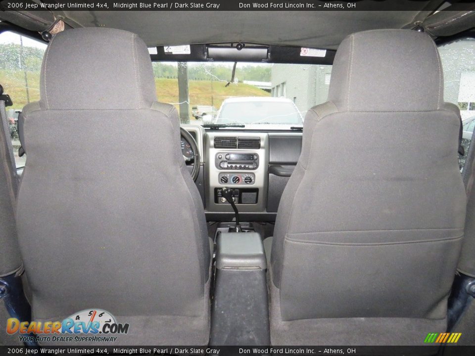 2006 Jeep Wrangler Unlimited 4x4 Midnight Blue Pearl / Dark Slate Gray Photo #14